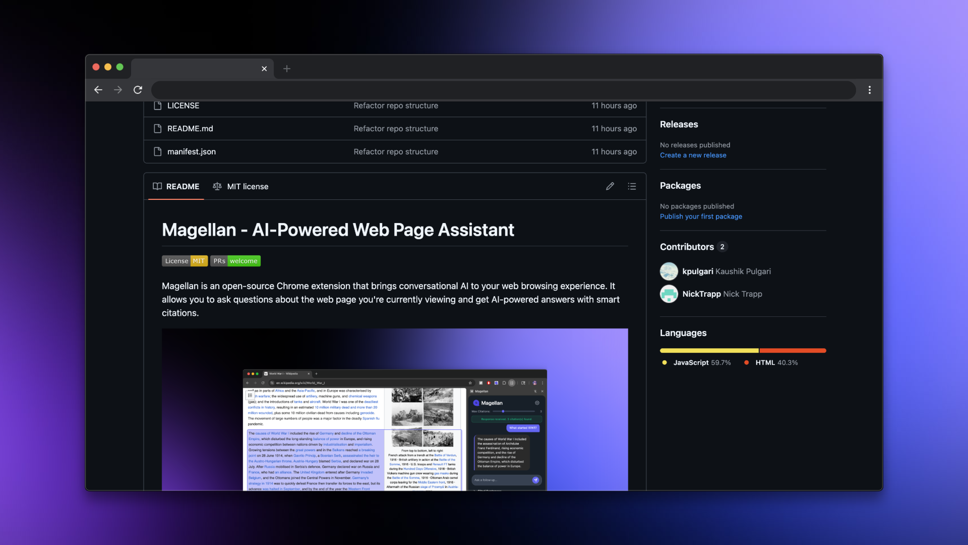 Magellan free and open source